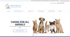 Desktop Screenshot of fsvetclinic.com